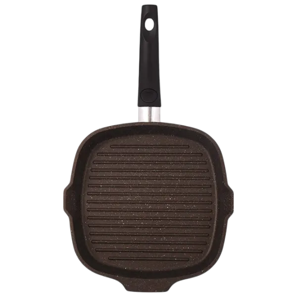 Tigaie Kukmara Marmura SGKMK281A Tigaie-grill / / Brown photo 3 Tigaie Kukmara Marmura SGKMK281A Tigaie-grill / / Brown photo 3