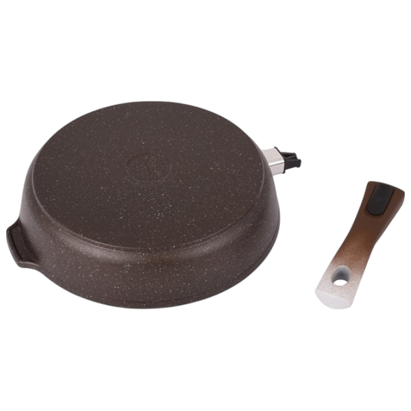 Tigaie Kukmara Marmura SMK283A Universală / 28 cm / Brown photo 3 Tigaie Kukmara Marmura SMK283A Universală / 28 cm / Brown photo 3