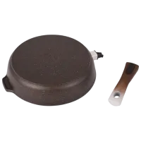Tigaie Kukmara Marmura SMK283A Universală / 28 cm / Brown photo 3