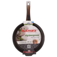 Tigaie Kukmara Marmura SMK283A Universală / 28 cm / Brown photo 5