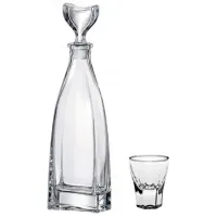 Набор для напитков Bohemia Flair 0.54л / Хрусталь / Прозрачный