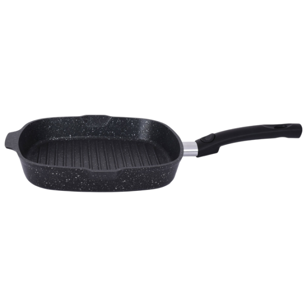 Tigaie Kukmara Marmura SGKMT281A Tigaie-grill / / Black photo 1 Tigaie Kukmara Marmura SGKMT281A Tigaie-grill / / Black photo 1