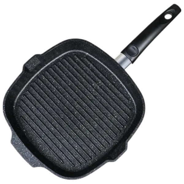 Tigaie Kukmara Marmura SGKMT281A Tigaie-grill / / Black photo 2 Tigaie Kukmara Marmura SGKMT281A Tigaie-grill / / Black photo 2