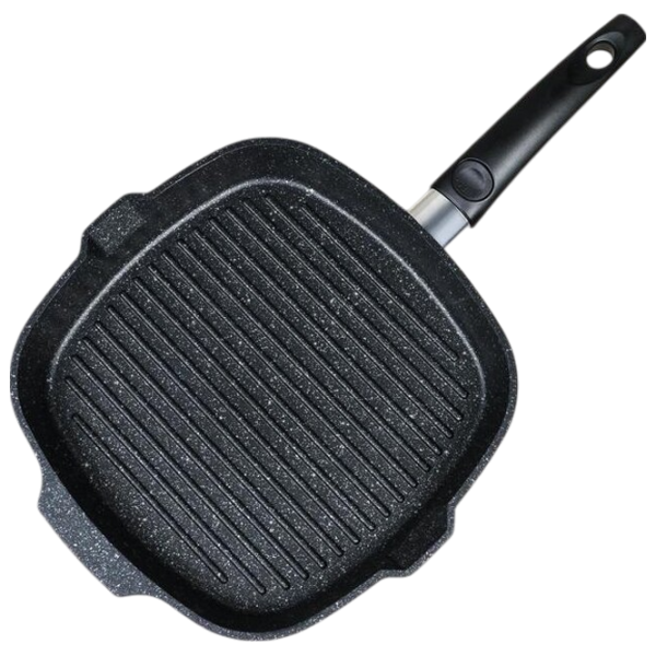 Tigaie Kukmara Marmura SGKMT281A Tigaie-grill / / Black photo 2 Tigaie Kukmara Marmura SGKMT281A Tigaie-grill / / Black photo 2