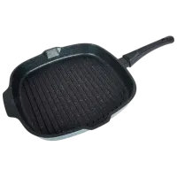 Сковорода Kukmara Marmura SGKMT281A Tigaie-grill / / Черный photo 8