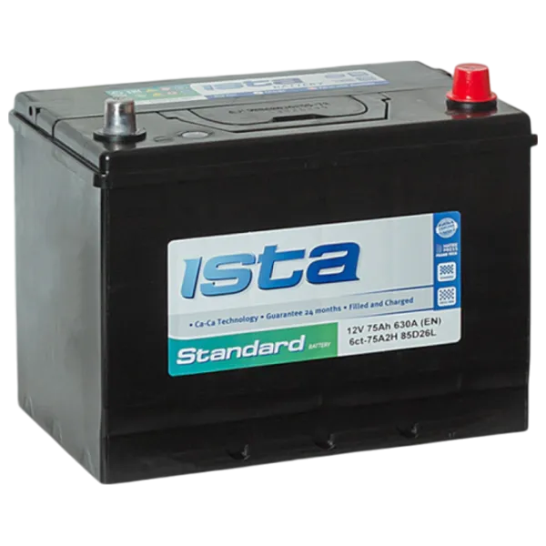 Авто аккумулятор Ista Premium 680 A / 75 Ач  photo 1