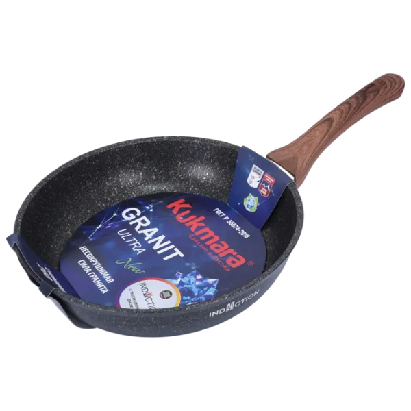 Tigaie Kukmara Granit Ultra Induction SGOI260A Universală / 26 cm / Black photo 5 Tigaie Kukmara Granit Ultra Induction SGOI260A Universală / 26 cm / Black photo 5