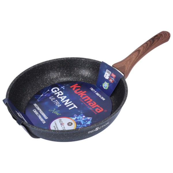 Tigaie Kukmara Granit Ultra Induction SGOI260A Universală / 26 cm / Black photo 5 Tigaie Kukmara Granit Ultra Induction SGOI260A Universală / 26 cm / Black photo 5