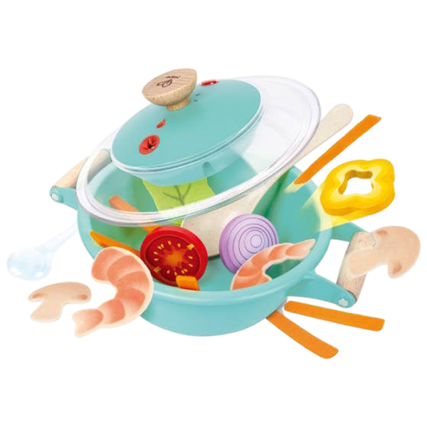 Кухонный гарнитур Hape Little Chef 3+ / набор посуды photo 1