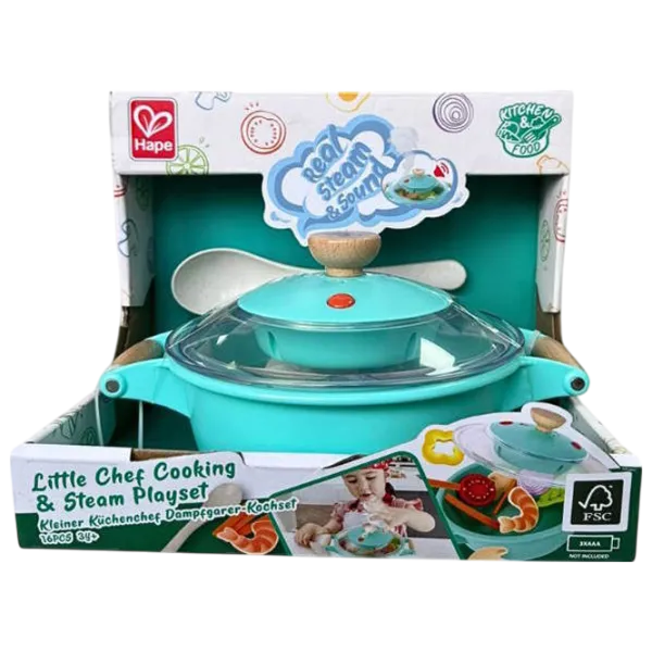 Кухонный гарнитур Hape Little Chef 3+ / набор посуды photo 2