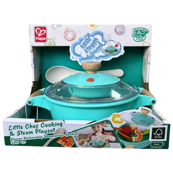 Кухонный гарнитур Hape Little Chef 3+ / набор посуды photo 2