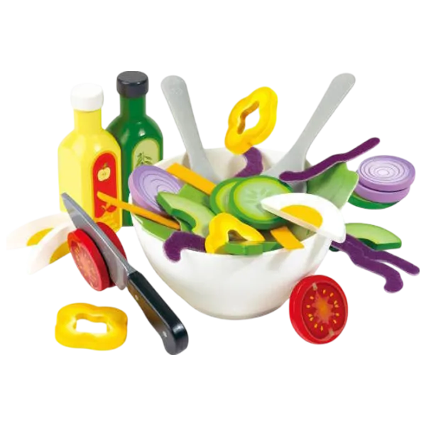 Кухонный гарнитур Hape Healthy Salad 3+ / набор посуды photo 1
