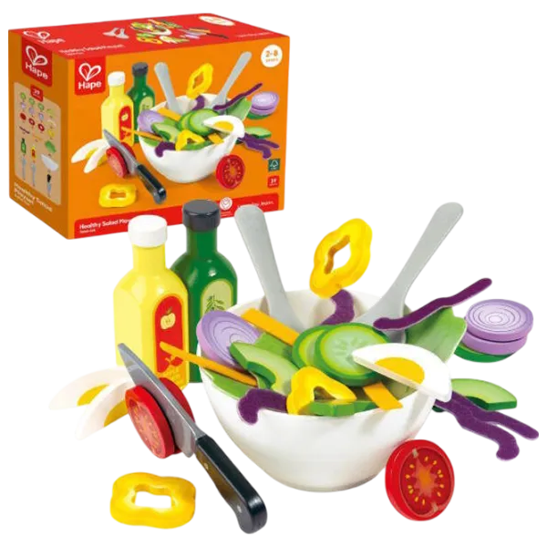 Кухонный гарнитур Hape Healthy Salad 3+ / набор посуды photo 2