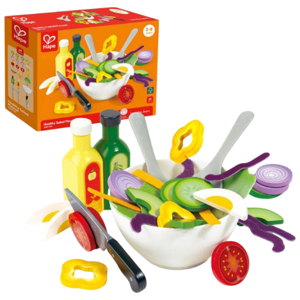 Кухонный гарнитур Hape Healthy Salad 3+ / набор посуды photo 2