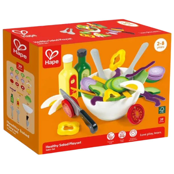 Кухонный гарнитур Hape Healthy Salad 3+ / набор посуды photo 3