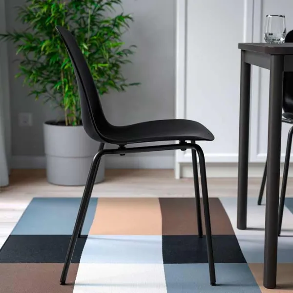 Scaun de bucătărie Ikea Lidas/Sefast Plastic/ Black Black photo 3