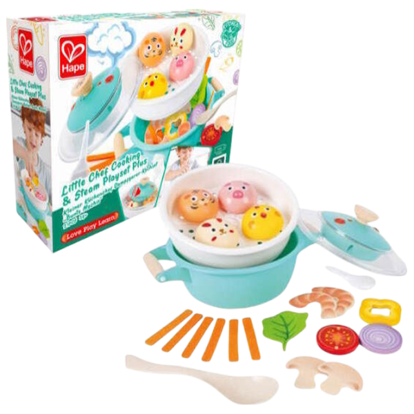 Ролевые игры Hape Little Chef Plus 3+ / набор посуды photo 1
