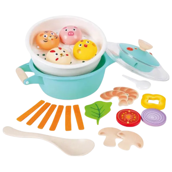 Ролевые игры Hape Little Chef Plus 3+ / набор посуды photo 2