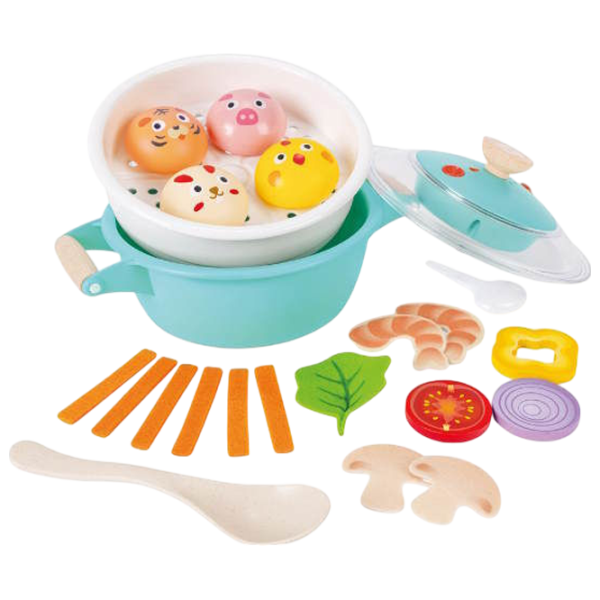 Ролевые игры Hape Little Chef Plus 3+ / набор посуды photo 2