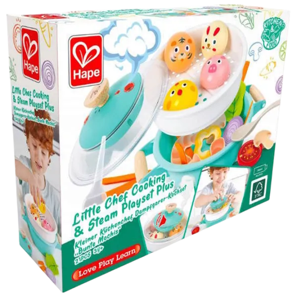 Ролевые игры Hape Little Chef Plus 3+ / набор посуды photo 3