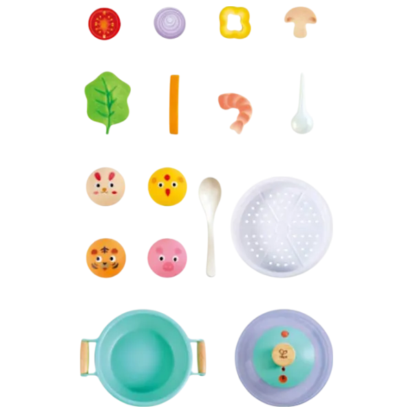 Ролевые игры Hape Little Chef Plus 3+ / набор посуды photo 4