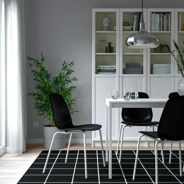Кухонный стул Ikea Lidas/Sefast Пластик/ Черный White photo 2