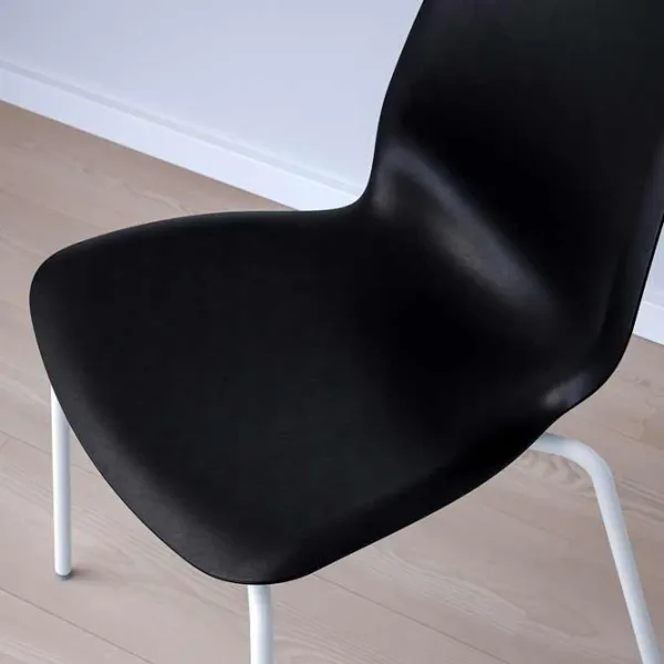 Кухонный стул Ikea Lidas/Sefast Пластик/ Черный White photo 4