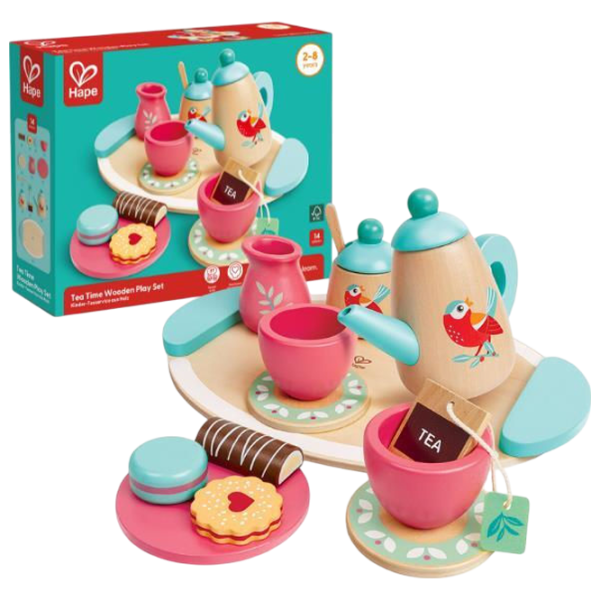 Кухонный гарнитур Hape Time for Tea 3+ / набор посуды photo 1