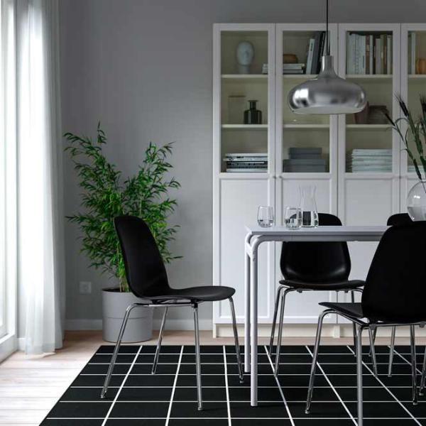 Scaun de bucătărie Ikea Lidas/Sefast Plastic/ Black Inox photo 3 Scaun de bucătărie Ikea Lidas/Sefast Plastic/ Black Inox photo 3
