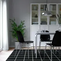 Кухонный стул Ikea Lidas/Sefast Пластик/ Черный Нержавеющая сталь photo 3