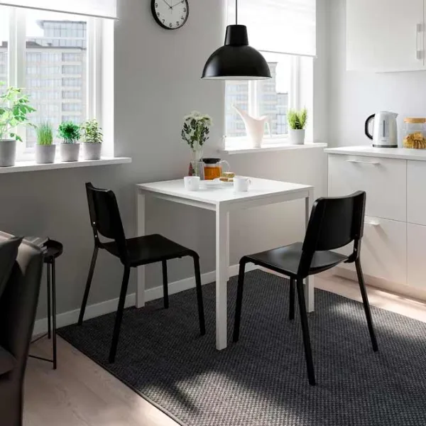 Кухонный стул Ikea Teodores Пластик/ Черный Черный photo 5