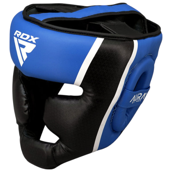 Cască de protecție pentru taekwondo RDX Aura Plus T-17 M / Spumă poliuretanică photo 2 Cască de protecție pentru taekwondo RDX Aura Plus T-17 M / Spumă poliuretanică photo 2