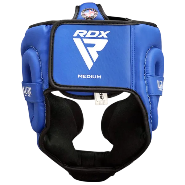 Cască de protecție pentru taekwondo RDX Aura Plus T-17 L / Spumă poliuretanică photo 4 Cască de protecție pentru taekwondo RDX Aura Plus T-17 L / Spumă poliuretanică photo 4