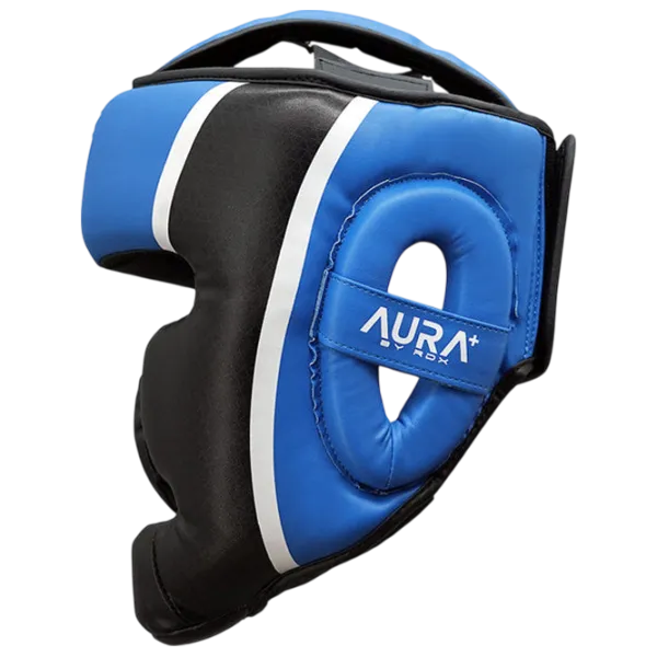 Cască de protecție pentru taekwondo RDX Aura Plus T-17 XL / Spumă poliuretanică photo 4 Cască de protecție pentru taekwondo RDX Aura Plus T-17 XL / Spumă poliuretanică photo 4