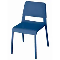 Кухонный стул Ikea Teodores Пластик/ Синий Синий