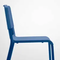 Scaun de bucătărie Ikea Teodores Plastic/ Blue Blue photo 3