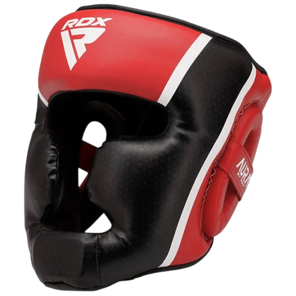 Cască de protecție pentru taekwondo RDX Aura Plus T-17 M / Spumă poliuretanică photo 1 Cască de protecție pentru taekwondo RDX Aura Plus T-17 M / Spumă poliuretanică photo 1