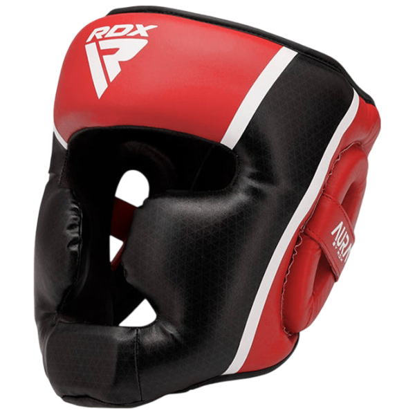 Cască de protecție pentru taekwondo RDX Aura Plus T-17 M / Spumă poliuretanică photo 1 Cască de protecție pentru taekwondo RDX Aura Plus T-17 M / Spumă poliuretanică photo 1