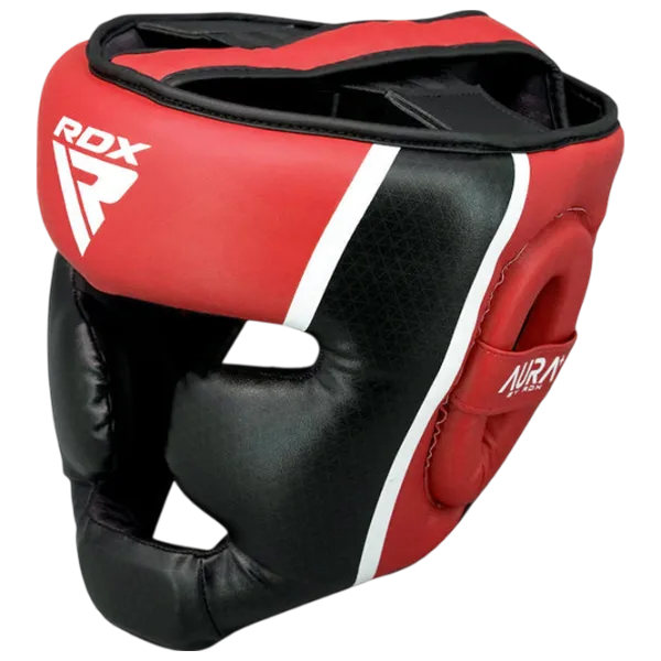 Cască de protecție pentru taekwondo RDX Aura Plus T-17 M / Spumă poliuretanică photo 2 Cască de protecție pentru taekwondo RDX Aura Plus T-17 M / Spumă poliuretanică photo 2