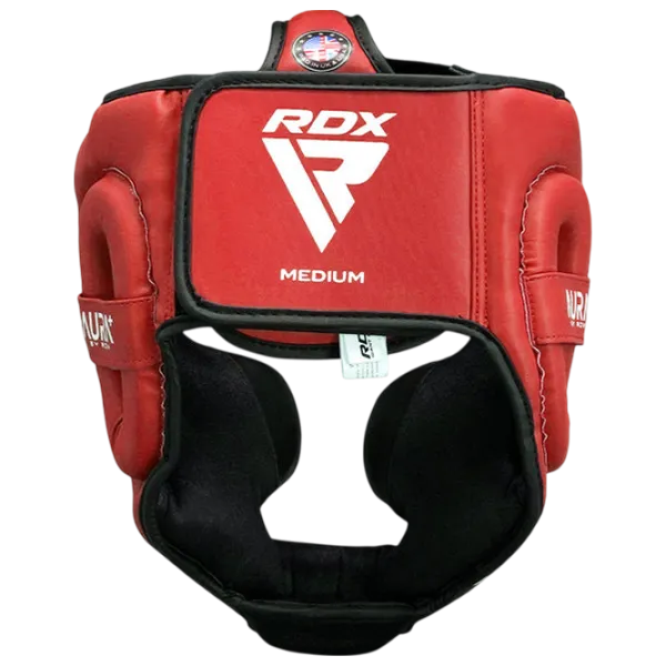 Cască de protecție pentru taekwondo RDX Aura Plus T-17 M / Spumă poliuretanică photo 5 Cască de protecție pentru taekwondo RDX Aura Plus T-17 M / Spumă poliuretanică photo 5