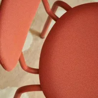 Scaun de bucătărie Ikea Ostano/Remmarn Poliester/ Brown Brown photo 6