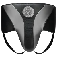 Защита паха RDX Mark Pro Training Tri Lira 1 Серебряный / Кожа / Взрослый