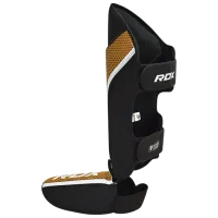 Защита для ног RDX Aura Plus T-17 Золото / Кожа / Взрослый photo 3