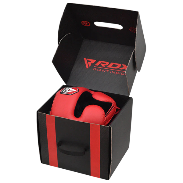 Защитный шлем для бокса RDX APEX A4 S / Кожа photo 3