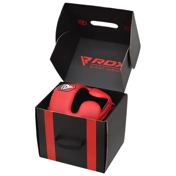 Cască de protecție pentru box RDX APEX A4 XL / Piele photo 3