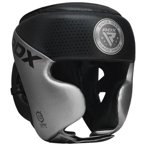 Защитный шлем для тхэквондо RDX Mark Pro Training Tri Lira 1 S / Кожа photo 1 Защитный шлем для тхэквондо RDX Mark Pro Training Tri Lira 1 S / Кожа photo 1