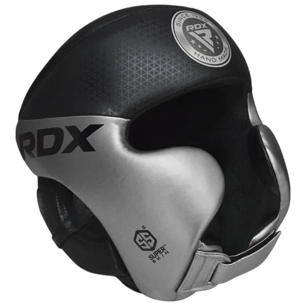 Защитный шлем для тхэквондо RDX Mark Pro Training Tri Lira 1 S / Кожа photo 2 Защитный шлем для тхэквондо RDX Mark Pro Training Tri Lira 1 S / Кожа photo 2