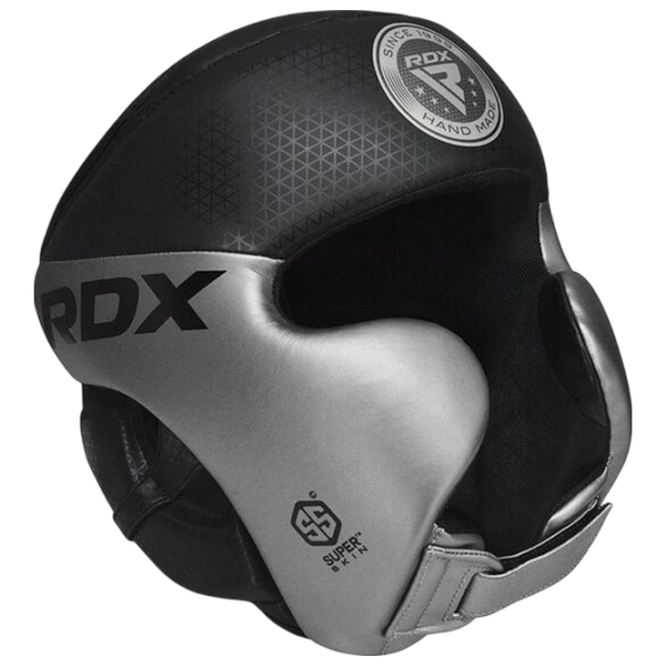Защитный шлем для тхэквондо RDX Mark Pro Training Tri Lira 1 S / Кожа photo 2 Защитный шлем для тхэквондо RDX Mark Pro Training Tri Lira 1 S / Кожа photo 2