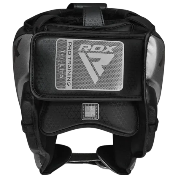 Защитный шлем для тхэквондо RDX Mark Pro Training Tri Lira 1 S / Кожа photo 3 Защитный шлем для тхэквондо RDX Mark Pro Training Tri Lira 1 S / Кожа photo 3