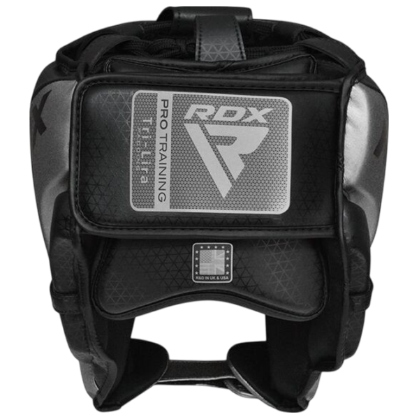Защитный шлем для тхэквондо RDX Mark Pro Training Tri Lira 1 S / Кожа photo 3 Защитный шлем для тхэквондо RDX Mark Pro Training Tri Lira 1 S / Кожа photo 3